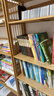 木马人书架落地置物架儿童书柜子家用桌面简易立式靠墙多层书本收纳储物 经典款-原色六层90长 实拍图
