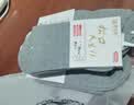 老人松口袜子春夏轻薄款男袜纯不勒脚棉袜肿胖肥宽松月子袜孕妇 灰色装-男款松口袜 5双 均码 四季款 实拍图