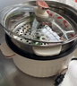志高（CHIGO）含钛电煮锅 电火锅专用锅 电蒸锅 蒸煮一体多功能锅家用3-4个人宿舍不粘小电锅 YGJX-19 实拍图
