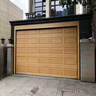 别墅车库门翻板门电动遥控全自动智能家用车库门农村自建房铝合金车库门 咖啡色(按平方定制) 实拍图