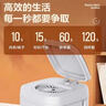 志高【热销Top1】脱水机单甩干脱水机干桶甩干机小型迷你家用甩干桶出租房宿舍大容量脱水桶烘干 9.8公斤【加厚不锈钢蓝光内桶】质保三年 波轮 实拍图