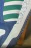 adidas ENTRAP美式校园风运动少年感复古篮球风板鞋男女阿迪达斯   白色/绿色/蓝色   42 实拍图