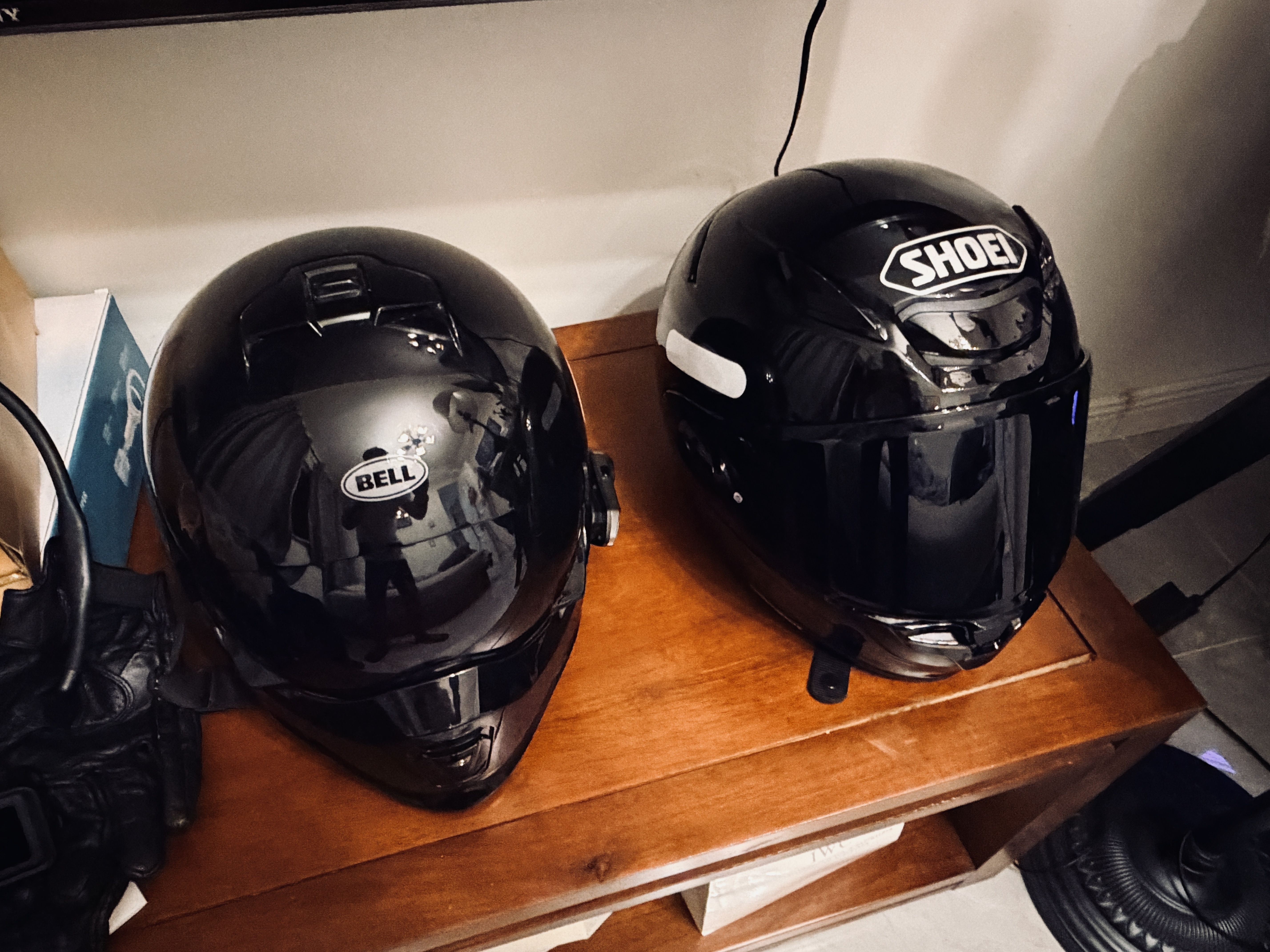 SHOEI 日本进口Z8摩托车头盔四季通用男女全盔 亮黑 XL(60-61CM) 实拍图