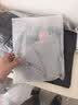 名创优品（MINISO）男士长袖t恤春夏季速干防晒半拉链立领打底衫上衣男款Z 浅灰 XL 实拍图