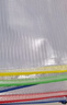 晨光(M&G)文具A5/10个装网格拉链袋 办公文件袋资料袋 学生考试试卷收纳文件整理收纳袋 颜色随机ADMN4284 实拍图