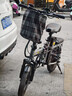 普莱德新国标折叠电动自行车 超长续航电动车 铝合金代驾车 锂电池助力男女通用成人电瓶车 代步电单车 旗舰版-12减震-进囗级10A-纯电续航约30km 实拍图