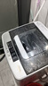 小鸭【官方店】全自动洗衣机小型宿舍迷你母婴儿童小孩宝宝专属家用出租房预约洗脱一体洗衣机小型迷你 6.5kg全自动【强力电机+终身联保】透明黑 波轮 全自动洗脱一体 实拍图