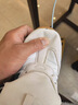2026新款断码男鞋夏季透气运动小白鞋网面鞋子男休闲鞋运动鞋时尚 AD359白绿皮面 42 实拍图