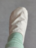 睡觉穿的袜子夏季艾草空调袜睡眠专用护脚保暖居家地板袜套睡眠袜 混色 【2双装】粉色+绿色 2双 均码 舒心睡眠/夏季空调袜 实拍图