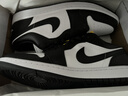 Jordan男女休闲鞋 AJ1熊猫 AJ 1情人节礼物运动鞋DC0774-101黑白44 实拍图
