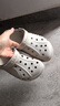 卡骆驰（CROCS）贝雅洞洞鞋男鞋女鞋轻便耐磨一脚蹬拖鞋休闲鞋百搭花园鞋|10126 卵石色-2V3 40 (250mm) 实拍图