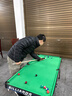 贝趣台球桌儿童家用迷你6-12岁小型可折叠玩具男孩生日圣诞节新年礼物 130CM高脚可折叠【国标E1】桌面免安装 3-7-8-11-14岁成人超大号桌球台 实拍图