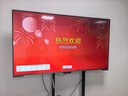 海尔（Haier）65英寸会议平板一体机4K无线投屏触摸屏办公教学一体机触屏电视电子白板H65M31A移动推车投屏器 实拍图