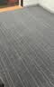 柏能商用办公室地毯酒店会议室大面积拼接方块地毯50x50cm36片装线灰 实拍图