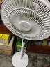 美的（Midea）【幸运草安睡1S】一级能效直流变频声控电风扇家用遥控卧室静音落地扇台式桌面抗菌大风力转页扇 实拍图