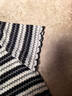 香影流苏条纹黑色t恤女短袖2026夏装新款宽松休闲风正肩圆领上衣 黑色 XL 170/92A/125-140斤 实拍图