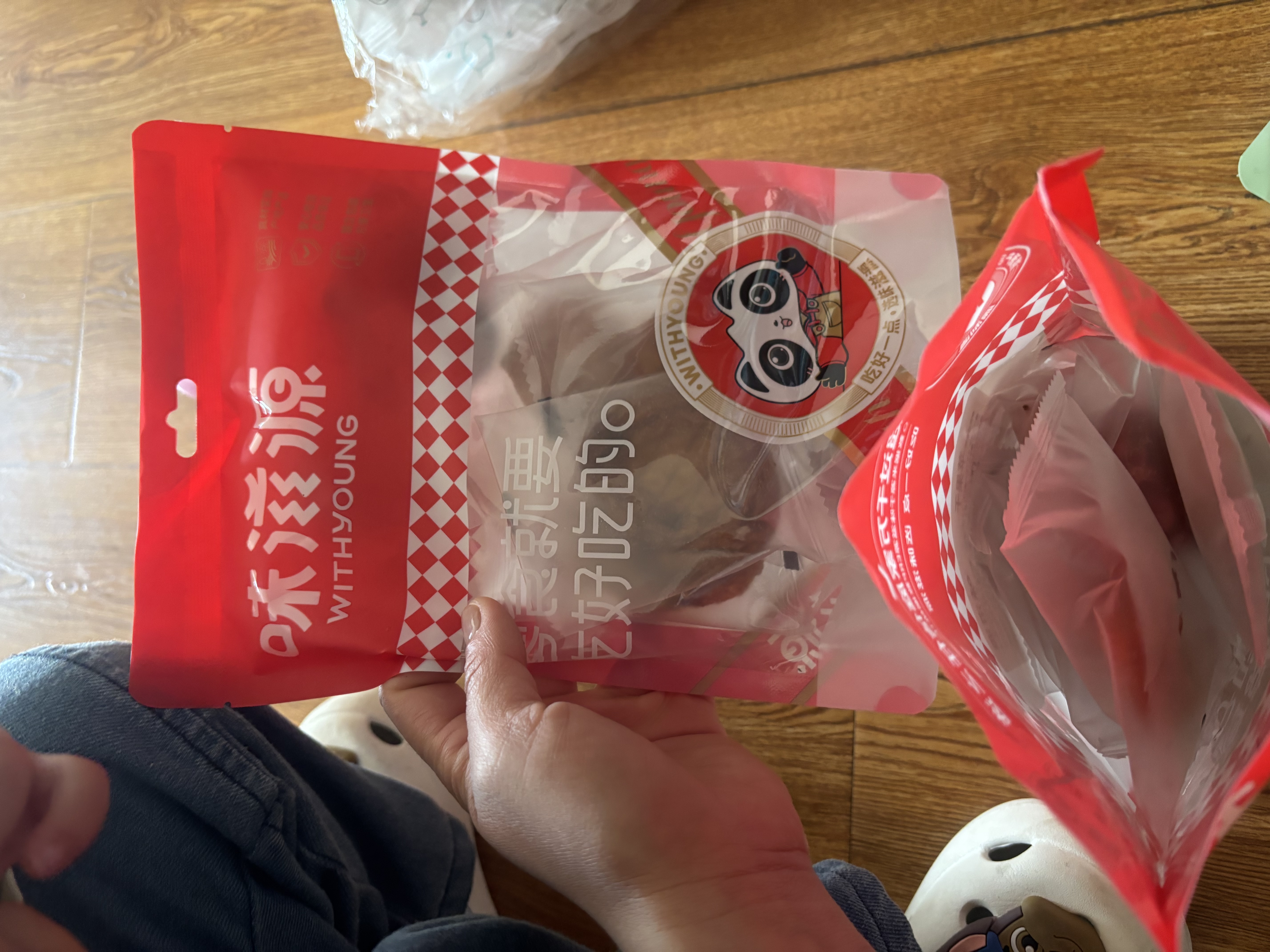 味滋源苹果干250g 富含膳食纤维 山东红富士果脯果干 休闲零食 0添加 实拍图