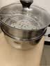 爱仕达（ASD）汤锅 304不锈钢小蒸锅 蒸煮一体汤锅 22CM燃气电磁炉通用奶锅B1-Z 实拍图