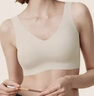ubras【2件装】无尺码免拆V领内衣女背心美背粉底液色文胸罩无痕隐形 NEW-隐形肤+隐形肤 粉底液色 实拍图