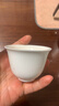 京东京造 茶具茶杯 功夫茶具整套羊脂玉杯子品茗杯简约办公会客杯 6个装 实拍图