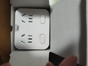 得力（deli）3C认证国标插座 一字形无线插座/转换插头/电源转换器/一转多插座/插排/排插 分控一转二 LU5012 实拍图