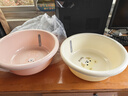 本迪抗菌洗脸盆36cm两个装大号洗脸盆洗菜盆洗脚盆学生塑料盆泡脚盆 实拍图