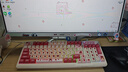迪士尼草莓熊蓝牙无线键盘三模有线粉色静音键盘鼠标套装高颜值女生办公键鼠打字游戏电脑笔记本IPad通用 草莓熊D98【有线键盘】 实拍图