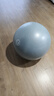 京东京造 防爆健身球瑜伽球 孕妇助产儿童感统训练平衡弹力大龙球雾绿65cm 实拍图