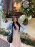 CharisKitty小c&k托特包包女包2026夏季新款单肩包轻奢斜挎包母亲节生日礼物 Black黑色【广州总仓发货-代写贺卡】 实拍图