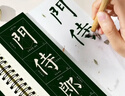 华夏万卷毛笔字帖 近距离临摹字卡颜真卿颜勤礼碑全册 碑帖精缮本成人初学者入门放大毛笔临摹书法字帖 2本 晒单实拍图