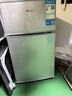日普（RIPU）小冰箱迷你小型双门家用一级能效宿舍出租房办公室节能省电冷藏冷冻电冰箱 【升级净化去味】58升银色【小巧不占地】 实拍图