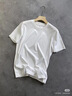 拇指白小T一代纯棉短袖T恤男女26春夏新品休闲小白丅百搭 皓白女款 S 实拍图