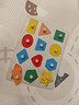 MKBIBI婴儿蒙氏早教玩具1-3岁儿童形状配对套柱嵌板手抓板生日礼物 实拍图