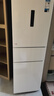 美的（Midea）239升三门冰箱白色家用小户型三开门风冷变频一级能效节能宿舍租房电冰箱MR-251WTPE【国家补贴】 实拍图