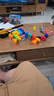 美高（MEGA BLOKS）生日礼物儿童玩具食品接触级材质大颗粒积木拼搭150片套装HHM96 实拍图