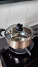 炊大皇汤锅 304不锈钢加厚 22cm小奶锅煮面无涂层炖汤煲汤锅 实拍图