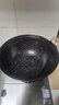 王源吉铁锅炒锅铸铁锅双耳苏锅王老式家用圆底无涂层龟纹大肚炒锅36cm 实拍图