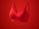 都市丽人本命年红色内衣大码女士内衣提拉聚拢上托马年结婚喜庆无钢圈文胸 实拍图