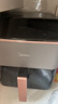 美的（Midea）家用空气炸锅免翻面微波炉烤箱蒸烤一体多功能大容量5.3L智能触控金属内腔蒸汽嫩炸KZC539J5 实拍图