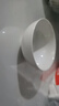洁雅杰陶瓷碗中式白瓷小碗家用4.5英寸米饭碗喝汤碗面碗套装10只装 实拍图