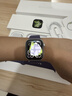 Apple/苹果 Watch S11 智能手表GPS款42毫米银色铝金属表壳雾紫色运动型表带S/M MEUT4CH/B 实拍图