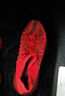 阿迪达斯YEEZY350魔鬼辣椒椰子透气男女新年红休闲鞋GW6945 42 实拍图