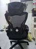 朗域轩品人体工学电竞椅人工力学座椅久坐护腰宿舍游戏电脑椅子可躺写字椅 【升级四向腰托】骁骑黑丨4级气杆 120-155度(含) 联动扶手 四向腰托 实拍图