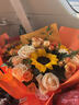 馨仪鲜花速递玫瑰向日葵康乃馨花束生日礼物全国同城配送 韩式混搭花束-阳光款 实拍图