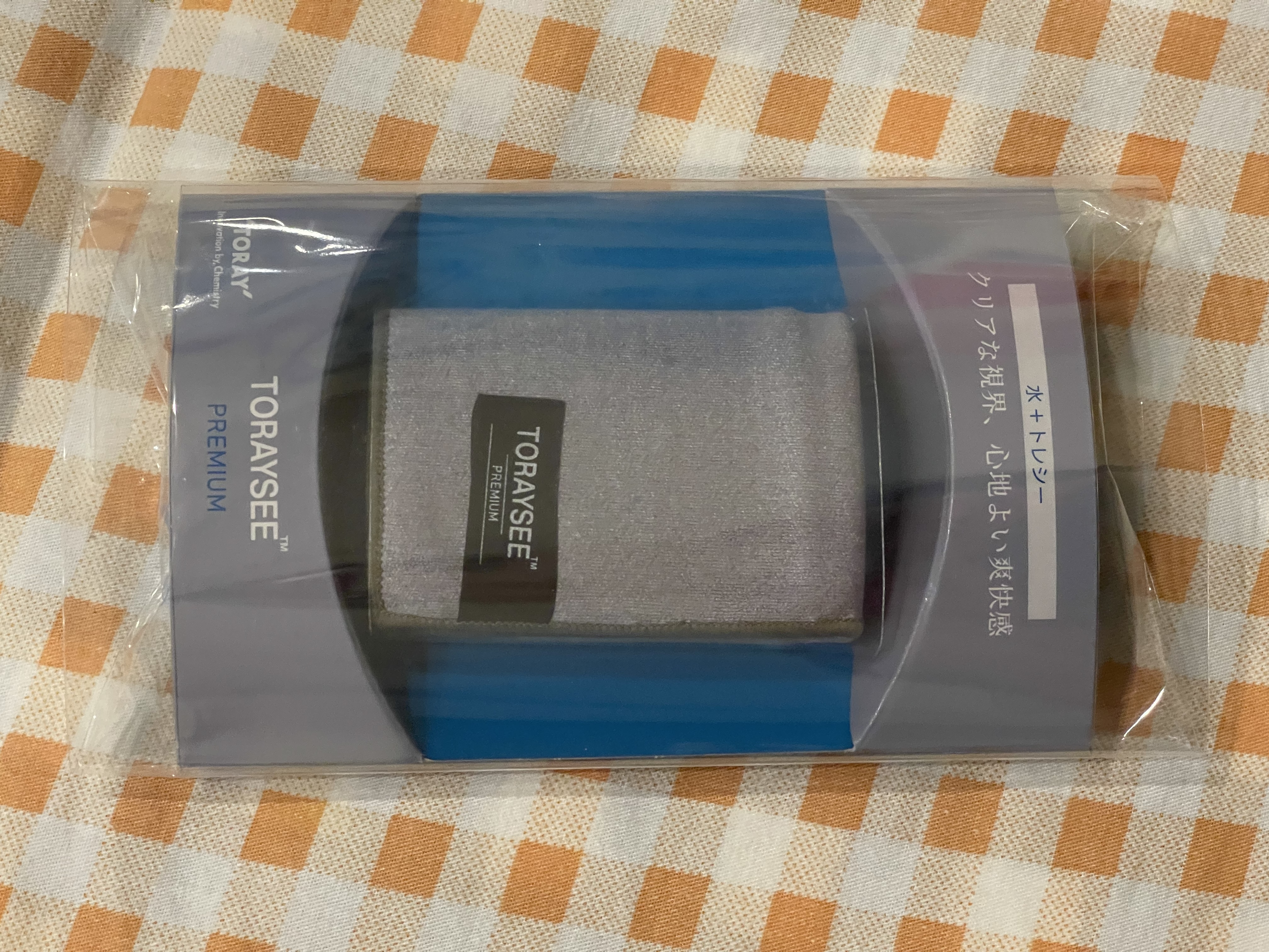 东丽（TORAY）日本东丽眼镜布 PREMIUM高级版 强力去油腻 可水洗反复使用 湿擦 灰色 PREMIUM G101 28cm*19cm 实拍图