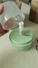 绞肉机小型打蒜器家用绞蒜切蒜器多功能辅食料理机电动蒜泥神器蒜蓉机自动切菜机压蒜器 浅绿色- 0.26L （升级大电机） 实拍图