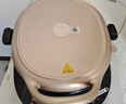 美的（Midea）电饼铛 电饼档 双面加热家用煎烤机烙饼锅早餐机三明治机 烤肉煎饼薄饼机抗菌可升降烤盘 JKE30T78 实拍图