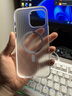 猩球卫士高级感防指纹适用Apple/苹果iPhone16ProMax磁吸瓦楞手机壳超薄行李箱条纹保护套磨砂外壳白 实拍图