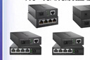 普联（TP-LINK） TL-FC311A/B-3套装 单模单纤千兆光纤收发器1000M光电转换器 【1光4电一对】FC311A-3+FC314B-3 实拍图