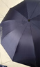 天堂伞 双人晴雨伞三折 太阳伞三折10骨加大双人超大加固 深邃蓝 实拍图